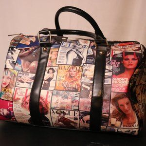 Magazine (Vogue, Elle, Bazaar) Purse Great Condition!